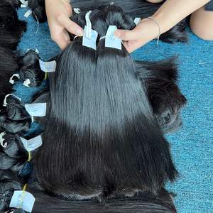 ซูเปอร์เซล! ผมทอแบบเส้นผมชาวเวียดนามแบบดิบผมตรงและนุ่มเหมือนเส้นผมมนุษย์แท้สองชั้น - Product Image 3