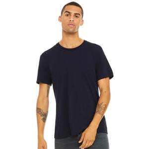 เสื้อยืดคอกลมแขนสั้นผู้ชายผ้าฝ้าย100% สีทึบทรงหลวมขายส่ง - Product Image 1