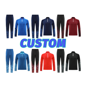 Conjuntos de Chándales de Fútbol Personalizados de Secado Rápido, Transpirables, 100% Poliéster, para Entrenamiento Deportivo - Product Image 3