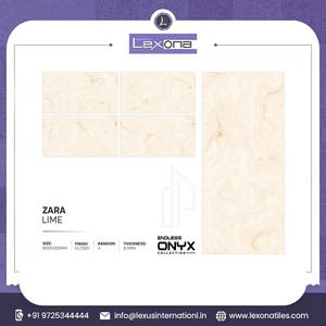 600mm X 1200mm Finition brillante émaillée Effet marbré Corps en porcelaine Design moderne Utilisation intérieure Exportation à haute brillance - Product Image 2