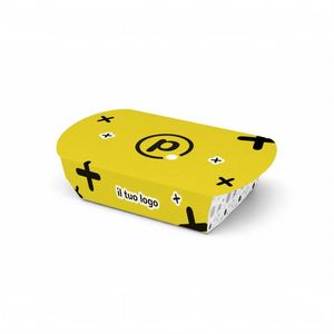 Plateaux en carton personnalisés Mod. FOLD avec glissière 13x19x6 cm - Product Image 3