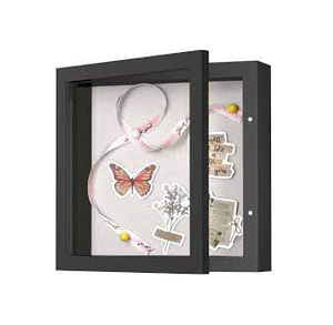Mémoire souvenir Style américain Europe Shadow Box cadre photo 3D Shadow Box avec lumière LED - Product Image 3