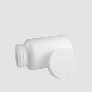 Bouteille HDPE 250 ml avec bouchon CR pour emballage de pilules/vitamines/poudres, modèle M0361 – Meilleur prix d'expédition par JK Packaging Solutions - Product Image 3