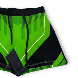กางเกงขาสั้นมวยไทยขาสั้นแบบซับลิเมชัน MMA ออกแบบโลโก้ได้ตามต้องการ - Product Image 3