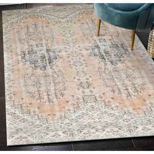 Tapis imprimé personnalisé : Tapis d'appoint bohème antidérapant, tapis fin non tissé - Product Image 3