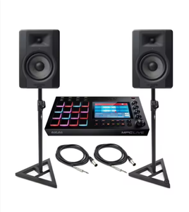 ¡Oferta! A k a i MPC Live con monitores de estudio M-Audio BX5 y soportes - Product Image 1
