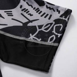 Camisetas de Compresión de Manga Corta para Hombre, Color Sólido, Transpirables, Ligeras, Tallas Grandes, Ropa de Verano Ajustada - Product Image 4