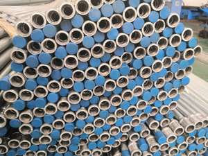 ASTM A53 S275 BS1387 2 inç sıcak daldırma GALVANİZLİ ÇELİK BORU dişli ve kaplin ile ön galvanizli <span class=keywords><strong>Gi</strong></span> çelik boru - Product Image 5