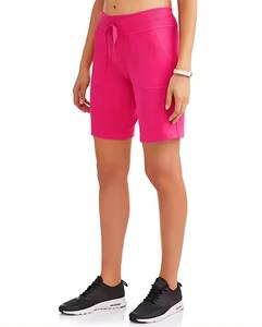 High Quality Athletic <b>Women's</b> <b>shorts</b> Clothing Garment Athletic Works <b>Women</b> Essential French Terry <b>Bermuda</b> <b>Shorts</b> Breathable - Product Image 3