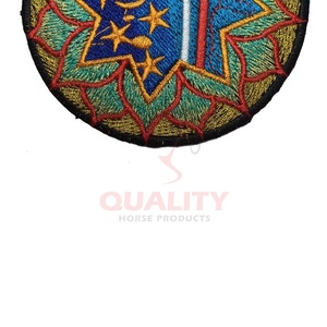 High Quality Professional Custom Logo Sew-on Embroidery Patches Factory Manufacturer Customized Made Hand Embroidery Patches - Product Image 6