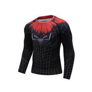 เสื้อแรชการ์ดแขนยาวสำหรับผู้ชายเสื้อแรชการ์ดสำหรับออกกำลังกาย - Product Image 5