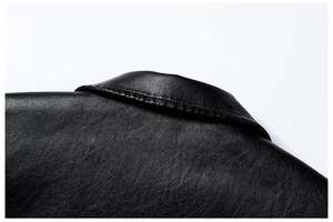 Vestes en cuir pour hommes 2025 Vestes en cuir véritable Veste en cuir respirante OEM pour hommes d'apparence et de conception différentes - Product Image 4