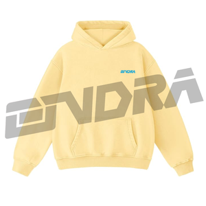 Sudadera extragrande amarilla Sunkissed con energía urbana, suave, transpirable y cómoda para uso diario, estilo urbano esencial - Product Image 1