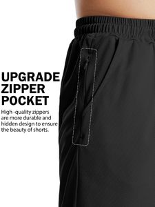 Custom Summer Breathable Sweat Wicking Running Fitness Unisex <b>Shorts</b> <b>Polyester</b> Beach Basketball Letter Pattern Anti-Bacterial - Product Image 2