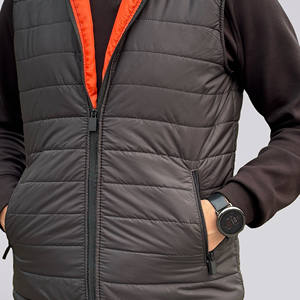 Logotipo personalizado Puffer chaleco para hombres y mujeres ligero acolchado burbuja sin mangas chaqueta de invierno al por mayor ropa al aire libre - Product Image 2