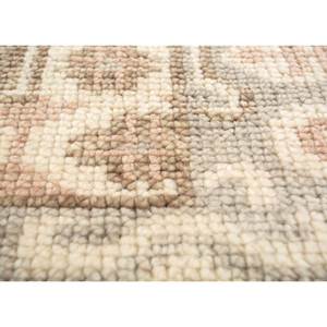 พรมขนสัตว์ถักมือขนาดใหญ่ลายเรขาคณิตและลายจิ๊กซอว์สีเบจและสีน้ำตาลสำหรับตกแต่งห้องนั่งเล่น-Skwl-368 - Product Image 3