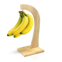 Support de rangement en bois pour fruits, conteneur de table, prix bas, très demandé pour la cuisine, support suspendu en bois pour bananes et raisins
