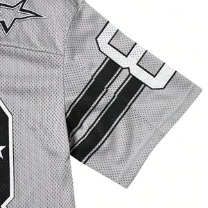 Maillot de football en tissu polyester respirant et confortable, logo et numéro d'équipe personnalisés, maillot de club sportif sublimé - Product Image 4