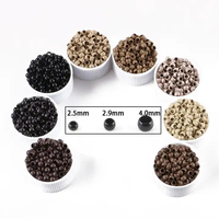 Anneaux Nano en Gros 2.5mm 2.9mm 4.0mm, Micro-Liens Nano en Cuivre, Perles Nano pour Extensions de Cheveux