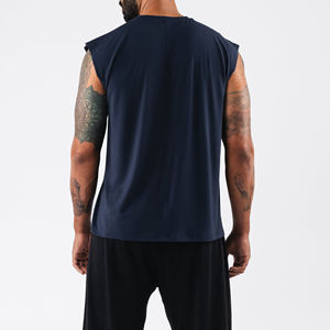 Débardeur sans manches à compression à séchage rapide pour hommes chemise de fitness respirante pour l'été course à pied basket entraînement en plein air - Product Image 3