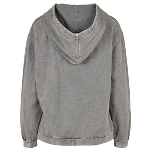 เสื้อฮู้ดซักกรดแบบวินเทจขนาดใหญ่มีกระเป๋าผ้าฝ้ายระบายอากาศได้ดี - Product Image 2