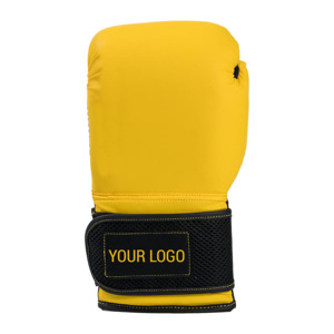 Guantes de boxeo de cuero de vaca para entrenamiento, Logo personalizado, venta al por mayor - Product Image 5