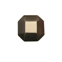 Boutons carrés modernes haut de gamme en laiton finition mate AG-BR03-SM-K03 – Accessoires de quincaillerie de meubles de style minimaliste pour tiroirs