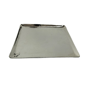 Plateau de service en métal galvanisé poli brillant de finition brillante pour la maison Table décorative hôtel Restaurant ustensiles de cuisine décor de Table - Product Image 1