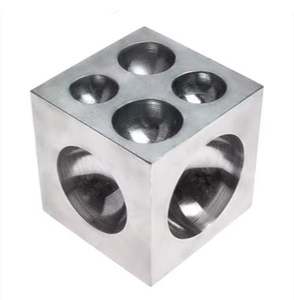 High Carbon Steel Jewelry <b>Tool</b> for Gold & Silver Processing Dapping Block for Ring & Bell Making in Hard <b>Case</b> Packaging - Product Image 1