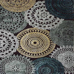 Ấn Độ Nhà cung cấp Tay Chần sợi vòng len thảm hoa mô hình giá bán buôn - Product Image 1