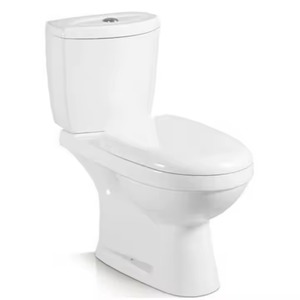 Vistaar Céramique Blanc Salle de Bain Sanitaire: Forme Attractive Lavage Rinçage Deux Pièces Placard Toilette Ensemble - Product Image 3
