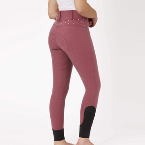 Jodhpurs d'équitation durables pour femmes en matériau extensible léger tissu résistant à l'humidité genoux renforcés à vendre - Product Image 5