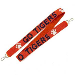 Go Cats Handmade Beaded Strap Belt <b>Cross</b> <b>Body</b> Shoulder <b>Bag</b> White Blue Color Adjustable Good Looking Hand Embroidery for New Year - Product Image 3