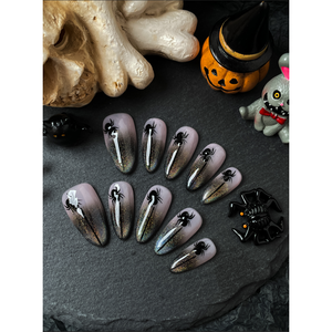 Glowing <b>Spider</b> Press on Nail - Product Image 2