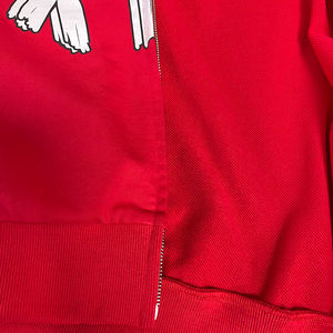 Sweat à capuche avec fermeture éclair de haute qualité et logo personnalisé, sweat à capuche oversize tendance en éponge française, poids lourd, pour hommes, avec fermeture éclair complète - Product Image 5