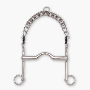 SS weymouth avec embout fin et port bas Horse Products 2025 weymouth bits - Product Image 3