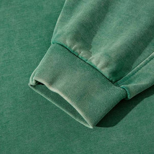 เสื้อสเวตเชิ้ตผู้ชายแบบย้อมสีเอซิด คอกลมคลาสสิก เนื้อผ้านุ่มสบาย เหมาะสำหรับชุดลำลองและสวมใส่สบายในชีวิตประจำวัน - Product Image 3