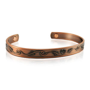 New Arrival Handmade Solid & High Pure <b>Copper</b> Bracelet Fashion <b>Bangle</b> in Wholesale Price - Product Image 4