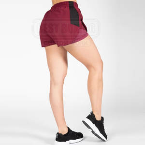 Shorts de gymnastique pour femmes de grande taille avec ajustement serré pour l'entraînement et les performances de gymnastique Shorts de gymnastique pour femmes avec tissu évacuant l'humidité - Product Image 4