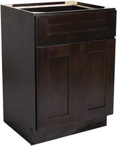 Superbe cuisine avec Design House Brookings Armoires de cuisine Rangement sur pied pour cuisine Buanderie ou Buanderie Espresso - Product Image 6