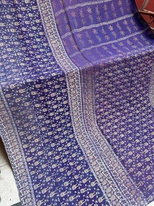Colcha bohemia de algodón, manta hecha a mano, edredón Kantha Vintage indio - Product Image 5