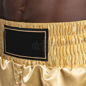 Pantalones Cortos de Boxeo para Hombre con Logotipo y Diseño Personalizados, Servicio OEM, Nuevo Estilo, Impermeables, 100% Poliéster, Color y Talla Personalizables - Product Image 6