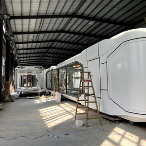 Hot Sale 2025 Luxury 40ft 20ft Movable Foldable Expandable Prefab Container House Industrial Design <b>Office</b> <b>Building</b> Workshop 3 - Product Image 1