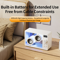 XKC Speaker Mini Nirkabel Terlaris Portabel untuk Luar Ruangan dengan Daya USB & Baterai untuk 5.3 untuk Penggunaan di Mobil/RV/Rumah/Pesta