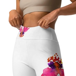 Hot Selling Custom Fitness Scrunch Butt Yoga <b>Leggings</b> for Women Solid <b>Pattern</b> OEM Service Wholesale Price Pant Style - Product Image 5