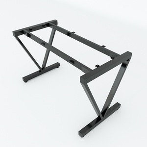 ขาโต๊ะสไตล์อินดัสเทรียล VConcept HCVC002 ขนาด 120x60 ซม. ทำจากสแตนเลส ติดตั้งง่าย พร้อมระบบประกอบ - Product Image 1