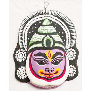 หน้ากากนำโชคแบบแขวนผนังกระดาษหลากสี - Product Image 3