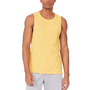 เสื้อกล้ามคอเต่าเส้นใยไผ่100% XL สำหรับผู้ชายระบายอากาศได้ดีอุปกรณ์กีฬาถักเป็นมิตรกับสิ่งแวดล้อมฟิตเนสยิม - Product Image 3