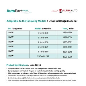 Clips de pare-chocs pour Opel et BMW - 50 pièces - Product Image 2