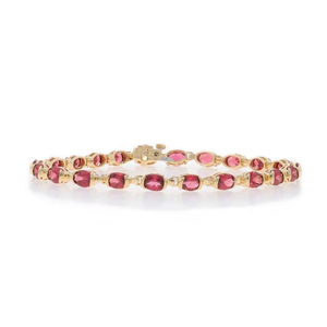 Sólido 18K chapado en oro amarillo pulsera de moda para mujer joyería cadena de lujo Moissanite pulsera de diamantes - Product Image 2